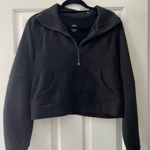 Lululemon Scuba oversized funnel half zip